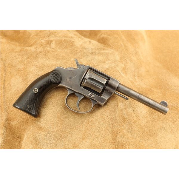 Colt Model New Police 4" .32 Np S&w Long Sa/da Double Action Revolver, 1903 C&r