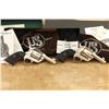 Image 1 : Consecutive Pair Usfa Rodeo Ii Sheriff Nickel 3" .45 Colt Saa Single Action Revolvers Usa Made