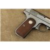 Image 4 : Colt Model 1903 Pocket Hammerless Type Iv 3 3/4" .32 Acp Semi-automatic Pistol, 1928 C&r