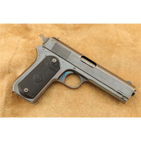 Colt Model 1903 Pocket Hammer 4 1/2" .38 Acp Semi-automatic Pistol, Mfd 1914 C&r