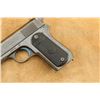 Image 6 : Colt Model 1903 Pocket Hammer 4 1/2" .38 Acp Semi-automatic Pistol, Mfd 1914 C&r