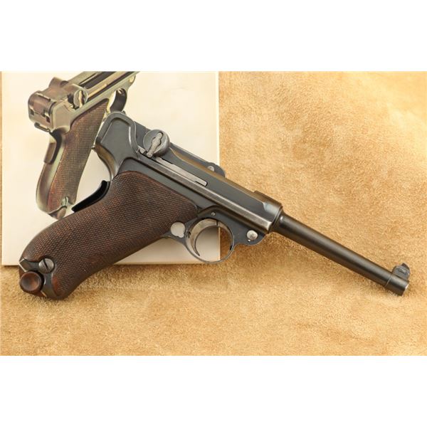Rare Us Test Trials Dwm Model 1900 .30 Luger 7.65mm 4.75" Semi Automatic Pistol, 1901 C&r