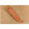 Image 13 : Antique Wwii Custom Frank J Richtig 5" Hand-forged Hunting Knife, Stacked Leather, Sheath, Bolt