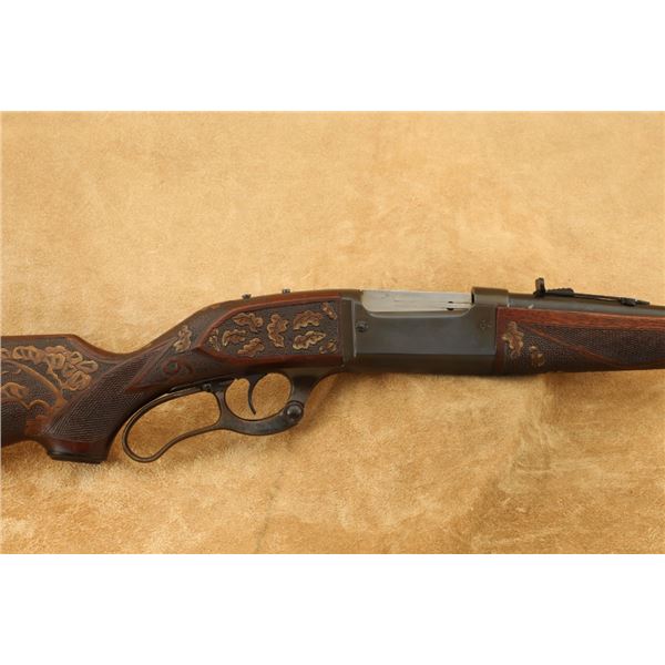 Custom Savage Model 99eg .300 Sav. 24" Lever Action Rifle With Engraved Furniture, 1951 C&r