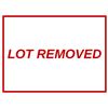 Image 1 : Lot Removed