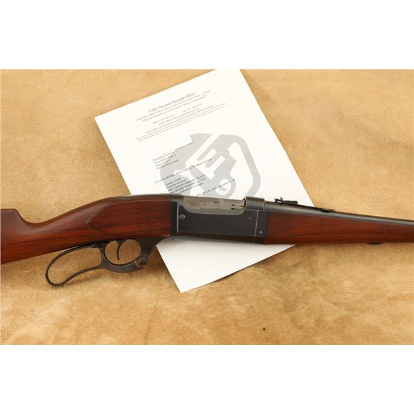 Savage Model 1899h Td Featherweight .22 Hp 20" Lever Action Rifle & Letter, 1919 C&r
