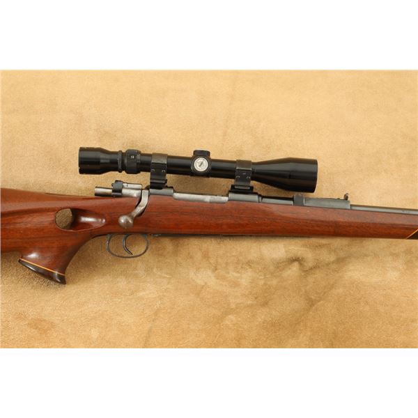 Custom Sporterized Spanish Mauser 7x57mm 28" Lh Bolt Action Rifle & Scope