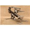 Image 12 : Vintage 1930s Routledge Mo-skeet-o 13" Aluminum Target Trap Thrower Trap Standalone