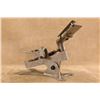 Image 3 : Vintage 1930s Routledge Mo-skeet-o 13" Aluminum Target Trap Thrower Trap Standalone