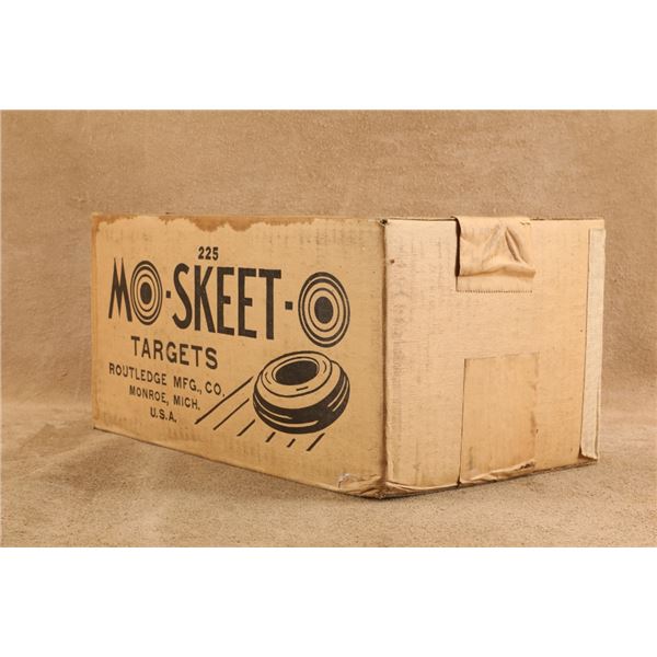 Vintage 1930s Routledge Mo-skeet-o 225-count Cardboard Target Case New Old Stock