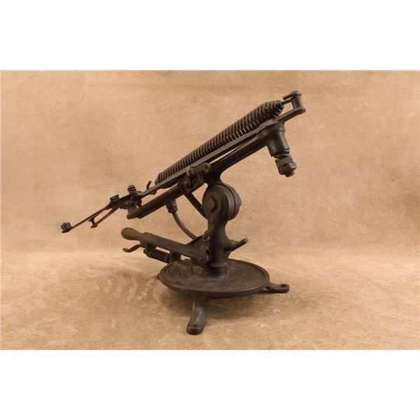 Antique 1882 Chamberlin Target Co Expert No 4 Cast Iron Clay Pigeon Skeet Trap Thrower Machine