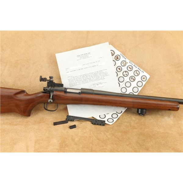 Usmc Navy Trophy Remington Model 40-x .22 Lr Military Trainer Bolt Action Rifle, 1959 C&r