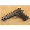 Image 2 : Wwii Us Remington Rand Frame Ithaca Slide M1911a1 .45 Acp Semi-automatic Pistol, 1943 C&r