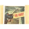 Image 2 : Original 1944 U.S. Navy "fire Away! Buy Extra Bonds" 28.5" X 40" Poster