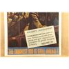 Image 3 : Original 1943 Wwii Us Navy Ordnance Propaganda Poster "put Them Across!" 28.5" X 40" Poster
