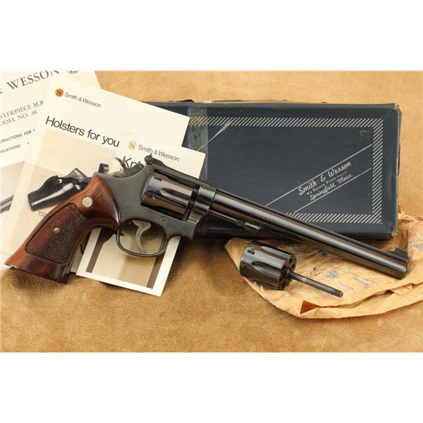 Smith & Wesson Model 48-3 22 Mrf / .22 Lr 8 3/8" K22 Masterpiece Magnum Rimfire 1975 C&r