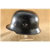 Image 1 : Wwii German Feuerschutzpolizei M34 Helmet Double Decal Fire Police Civil Defense No Liner