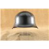 Image 2 : Wwii German Fire Police Feuerschutzpolizei Double Decal Steel M34 Helmet With No Liner