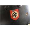 Image 5 : Wwii German Fire Police Feuerschutzpolizei Double Decal Steel M34 Helmet With No Liner
