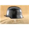 Image 5 : Wwii German Feuerschutzpolizei (fire Protection Police) Double Decal M34 Helmet
