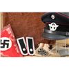 Image 1 : German Militaria: Tornister, Epaulets, Banner, Buckle, Iron Crosses, And Cap
