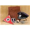 Image 2 : German Militaria: Tornister, Epaulets, Banner, Buckle, Iron Crosses, And Cap