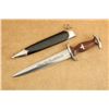 Image 1 : German Ww2 Arthur Schuttelhofer Rzm M7/13 Sa Dress Dagger, Nskk Black Sheath