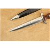 Image 5 : German Ww2 Arthur Schuttelhofer Rzm M7/13 Sa Dress Dagger, Nskk Black Sheath