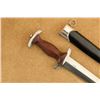 Image 7 : German Ww2 Arthur Schuttelhofer Rzm M7/13 Sa Dress Dagger, Nskk Black Sheath