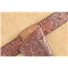 Image 12 : H.H. Heiser No. 16 Gun Belt And No. 730 Rh Holster Western Rig For 5.5" Colt Saa