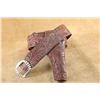 Image 1 : H.H. Heiser No. 16 Gun Belt And No. 730 Rh Holster Western Rig For 5.5" Colt Saa