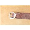 Image 8 : H.H. Heiser No. 16 Gun Belt And No. 730 Rh Holster Western Rig For 5.5" Colt Saa