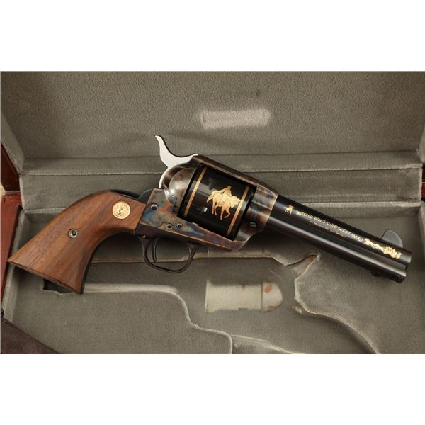 Cased Colt Buffalo Bill Cody Centennial Single Action Army Saa .45 Revolver, 1983 Atf C&r