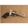 Image 3 : Colt 2nd Generation Single Action Army Saa 4.75" Nickel .45 Lc Revolver, 1961 C&r