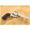 Image 3 : Early Colt 2nd Gen Single Action Army Saa 4.75" Nickel .38 Special Revolver, 1959 C&r