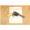 Image 2 : 1st Generation Colt Single Action Army 4.75" Nickel .45 Revolver And Letter, 1884 Antique