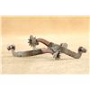 Image 3 : Star Brand "gal Leg" Cowboy Spurs With Rowels North & Judd Style Vintage Western Pair