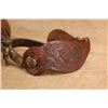 Image 14 : Crockett Cowboy Spurs Hand Tooled Leather Straps Cmc Buckles Western Riding Set