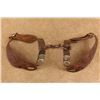 Image 3 : Crockett Cowboy Spurs Hand Tooled Leather Straps Cmc Buckles Western Riding Set