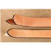 Image 13 : Lot Of Two (2) Texas Ranger Kyle Dean Personal Custom Made Leather Belts