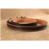 Image 9 : Lot Of Two (2) Texas Ranger Kyle Dean Personal Custom Made Leather Belts