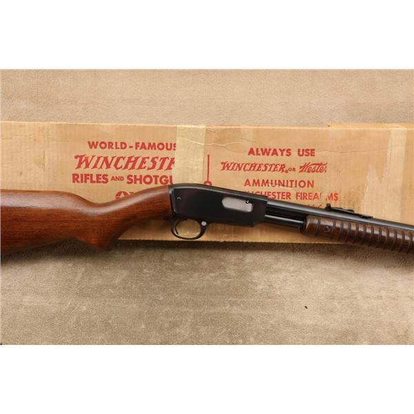 Winchester Model 61 .22 S L Lr 24" Pump Action Rimfire Rifle & Matching Box, 1963 C&r