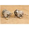 Image 1 : Winchester No. 4345 & No. 4256 Quadruple Action Nickel-plated Vintage Fishing Reels