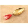Image 5 : Winchester No. 9591 Brass Trolling Spoon Fishing Lure Red Dressed Treble Hook