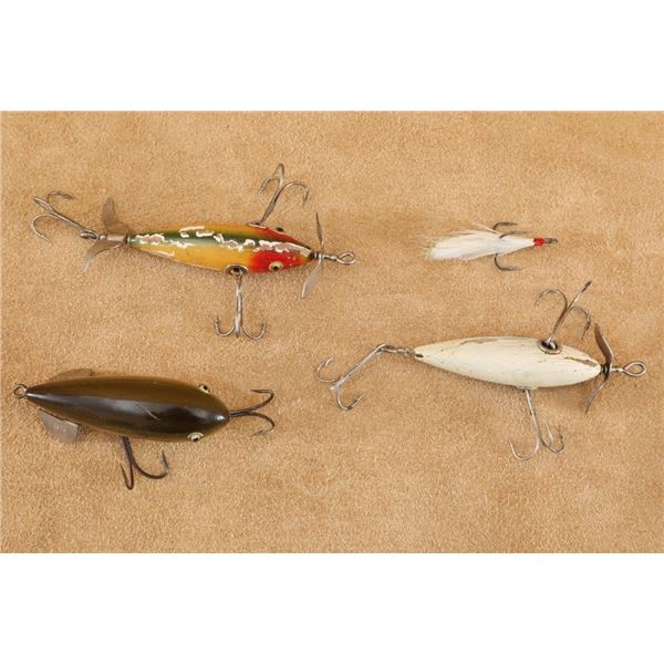 Winchester Fishing Plug Baits No. 9010, No. 9202, & No. 9017 With Extra Treble Hook