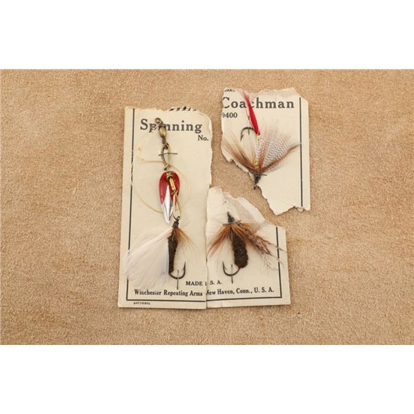 Winchester Spinning Coachman No. 9400 Fishing Lure Set With Original Packaging Card