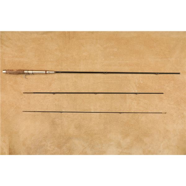 Abbey & Imbrie Riverside Steel Rod 8 Foot Vintage Early 20th Century Fishing Rod
