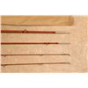 Image 6 : Winchester No. 6050 Split Bamboo 3 Piece 9' Fly Fishing Rod With Cloth Bag & Storage Tube