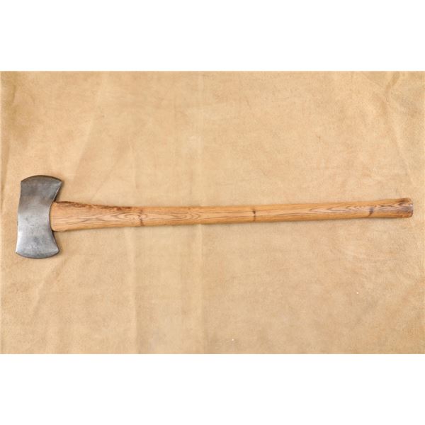 Winchester Western Pattern Double Bit Axe With Replacement 36" Handle Vintage