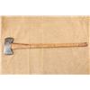 Image 1 : Winchester Western Pattern Double Bit Axe With Replacement 36" Handle Vintage